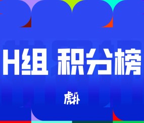 kaiyun-世界杯H组积分榜：4队同积1分，乌拉圭头名西班牙第三